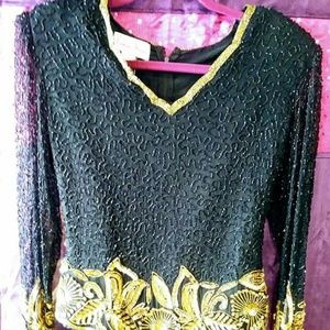 Beaded blouse